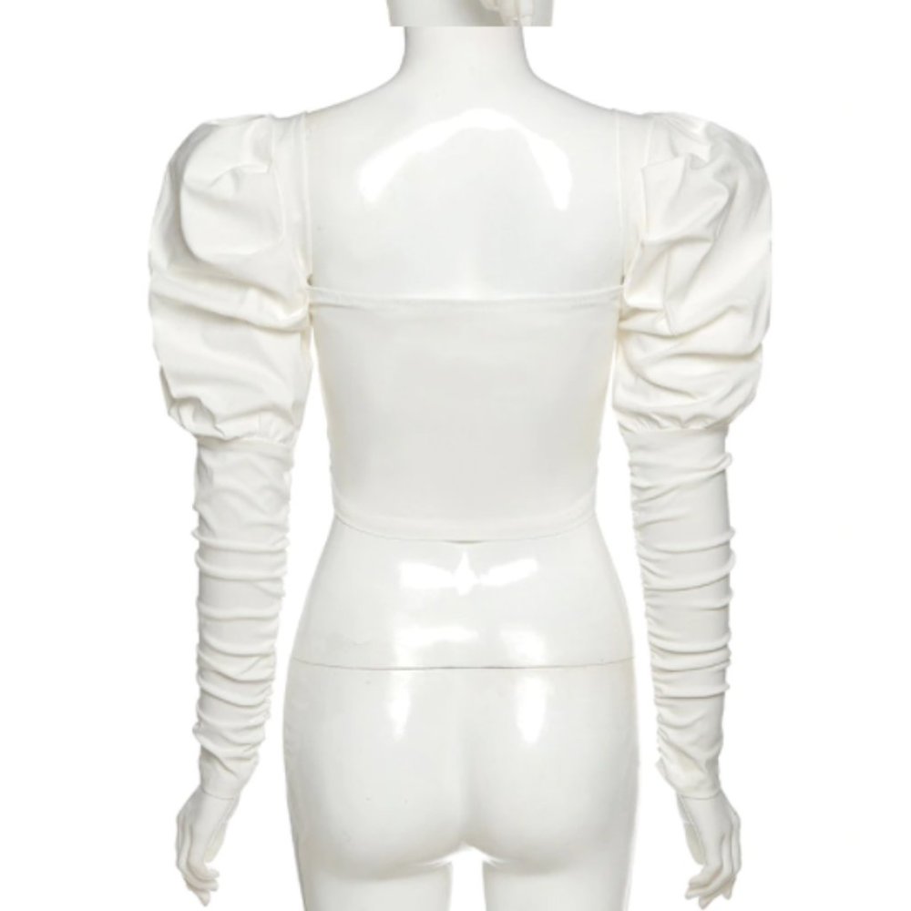 Puff Sleeve Blouse 💋 - Picture 2 of 9